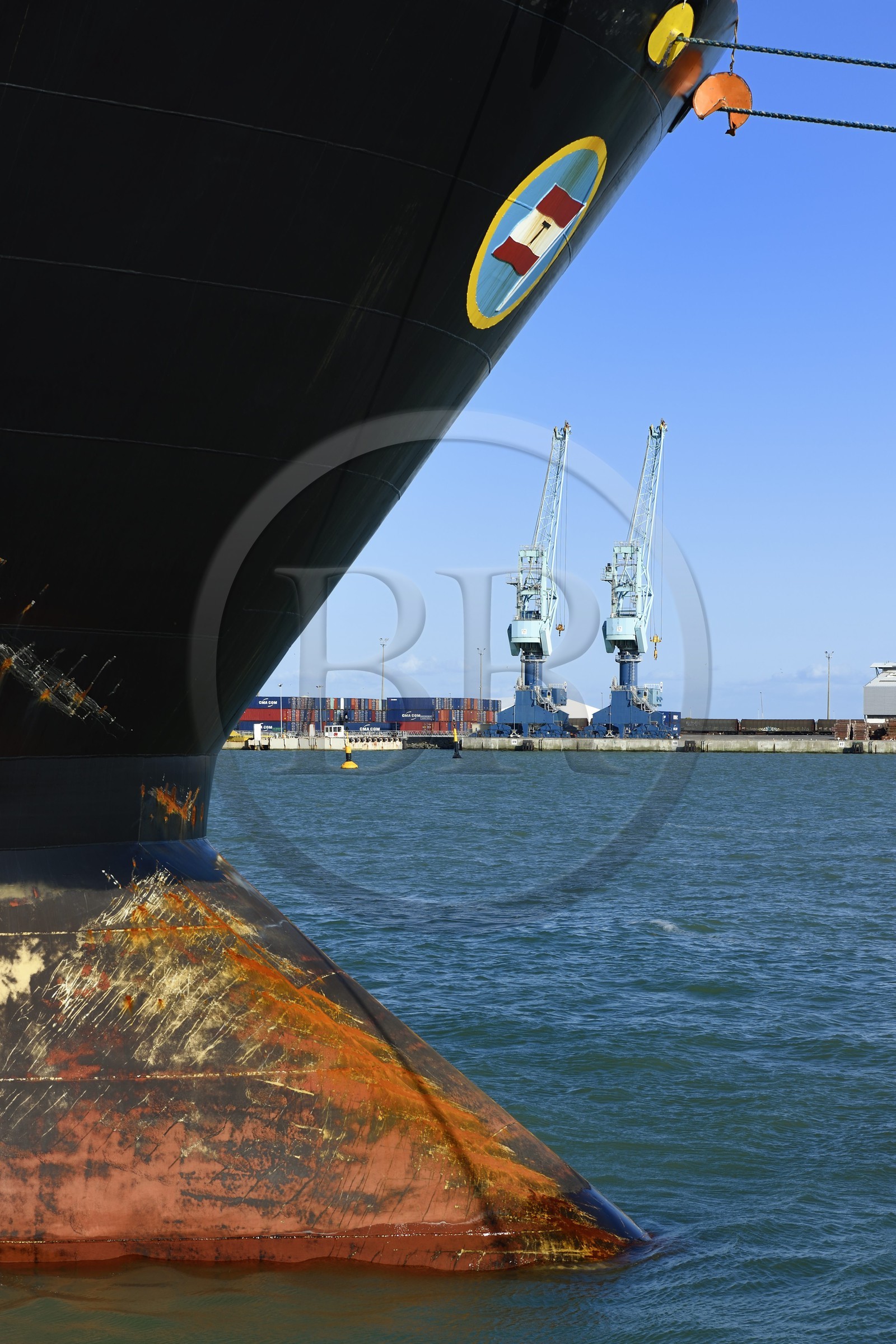 France, Charente-Maritime (17), La Rochelle, le Port Atlantique La Rochelle, port de commerce