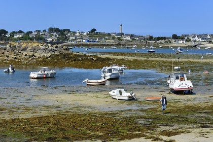France, Finistere, Ile de Batz, Porz Kernok