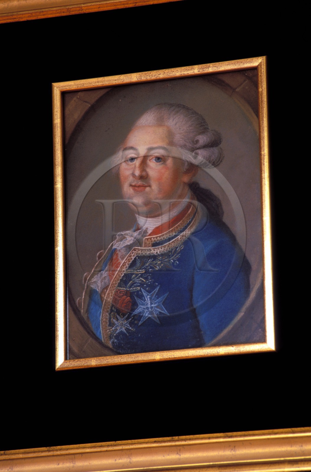 France, Yvelines (78), château de Rambouillet (résidence présidentielle), un portrait de l' époque royale