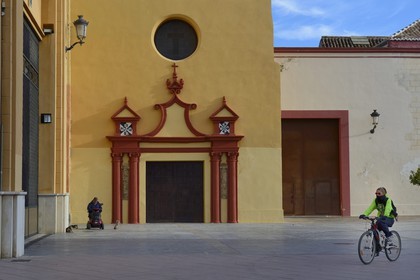 Espagne, Andalousie, Malaga, église de la confrérie de Mena