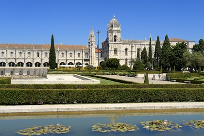 Portugal, Lisbonne, Bélem, Monastere des Hiéronymites (Mosteiro dos Jerónimos), classé Patrimoine Mondial de l'UNESCO, église Santa Maria