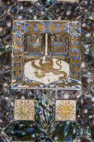 Espagne, Andalousie, Séville, la Casa de Pilatos (la maison de Pilate), palais de style mudéjar