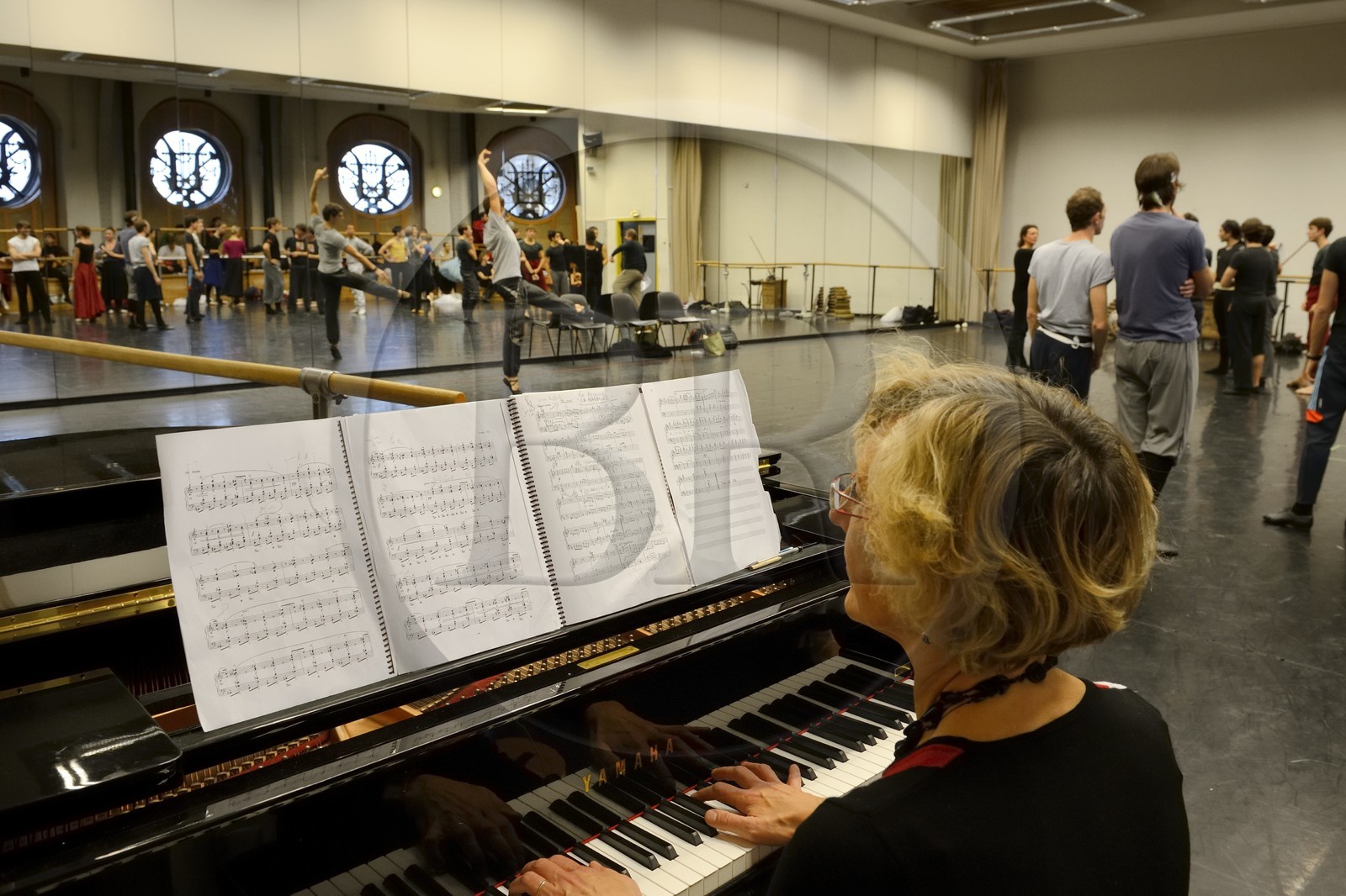 France, Paris, Garnier Opera, rehearsal of Don Quixote