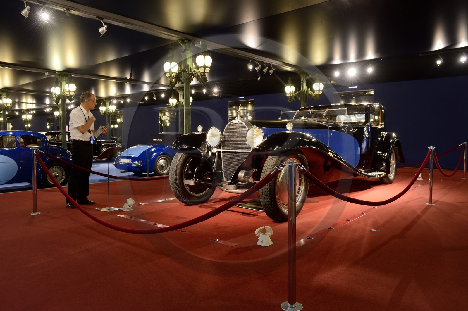 France, Haut-Rhin (68), Mulhouse, Cité de l'automobile - Musée national, Collection Schlumpf, Bugatti royale coupé type 41 de 1929