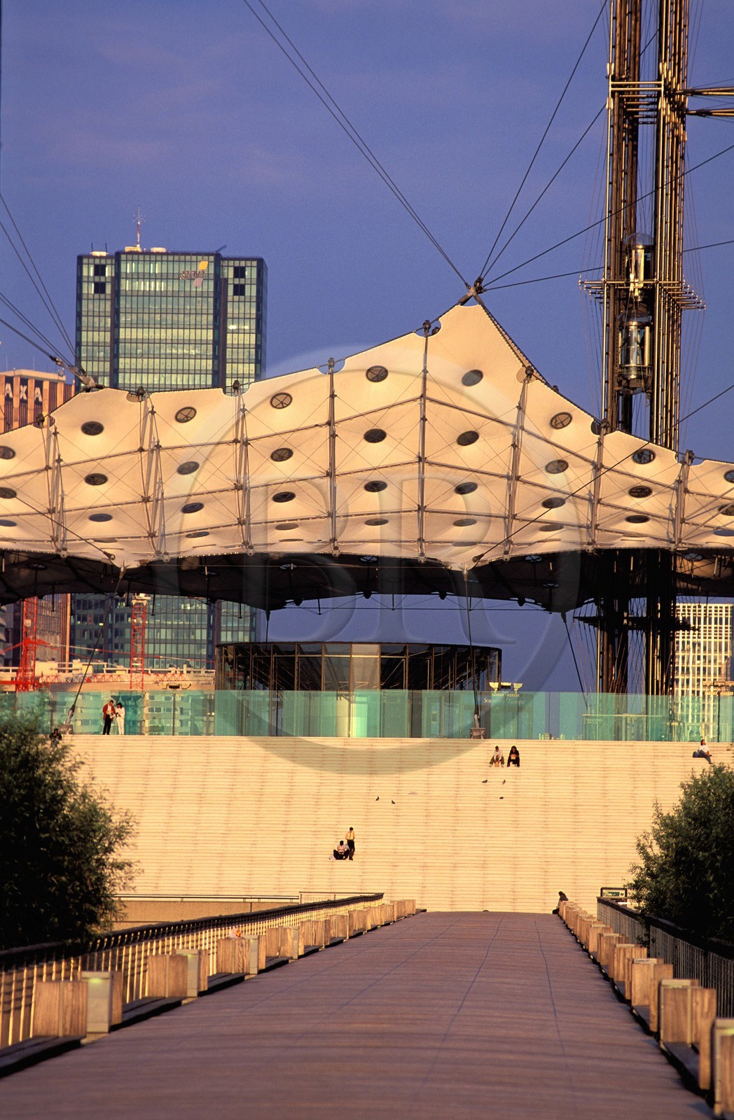 France, Hauts de Seine, la Defense Business district, Great Arch