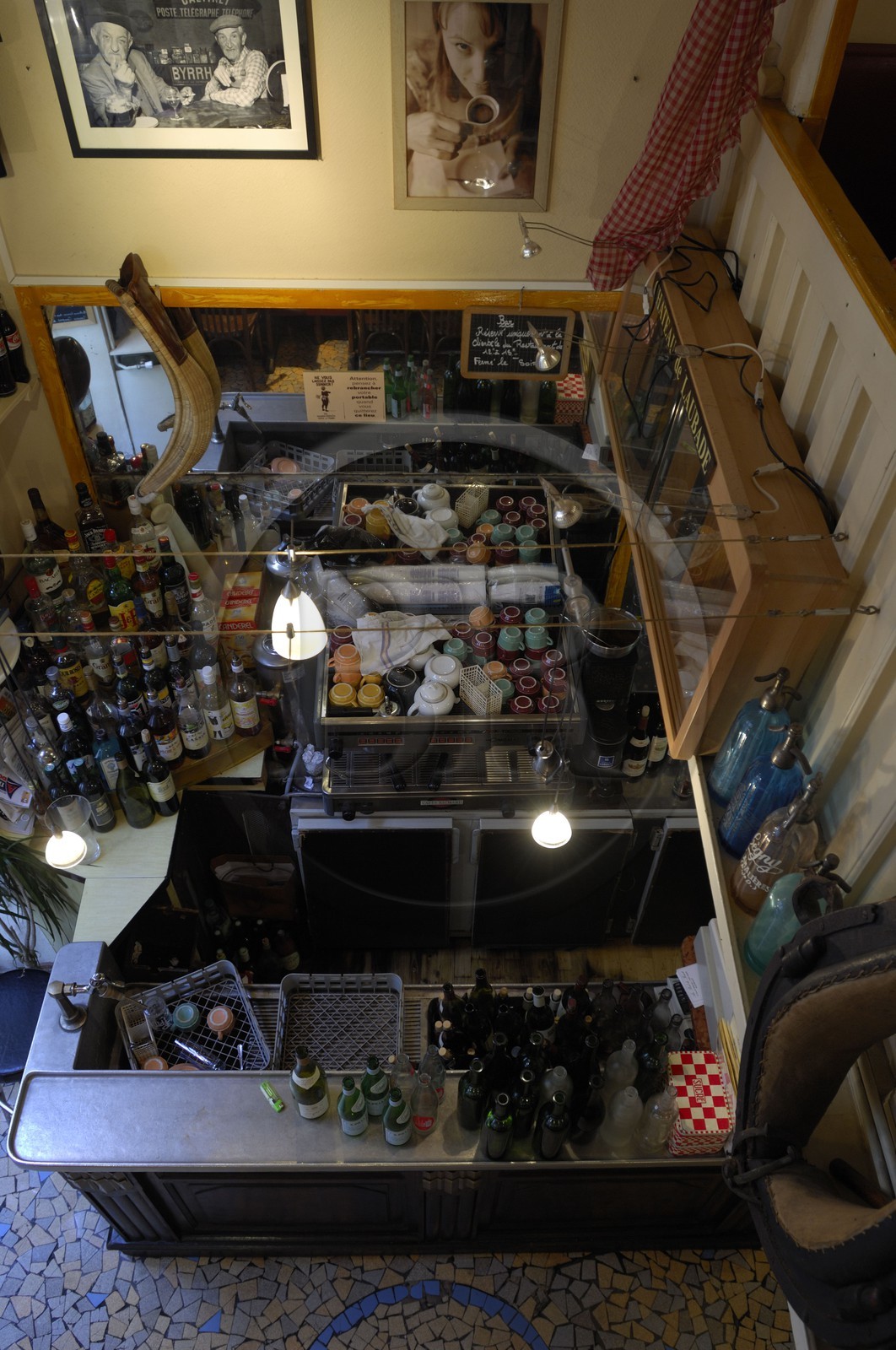 France, Paris (75), restaurant Au pied de Fouet rue de Babylone