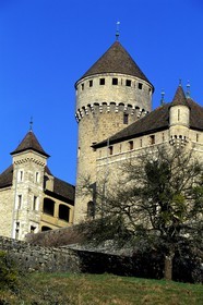 France, Haute Savoie, Lovagny Montrottier castle