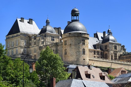 France, Dordogne, Périgord Noir, Hautefort castle