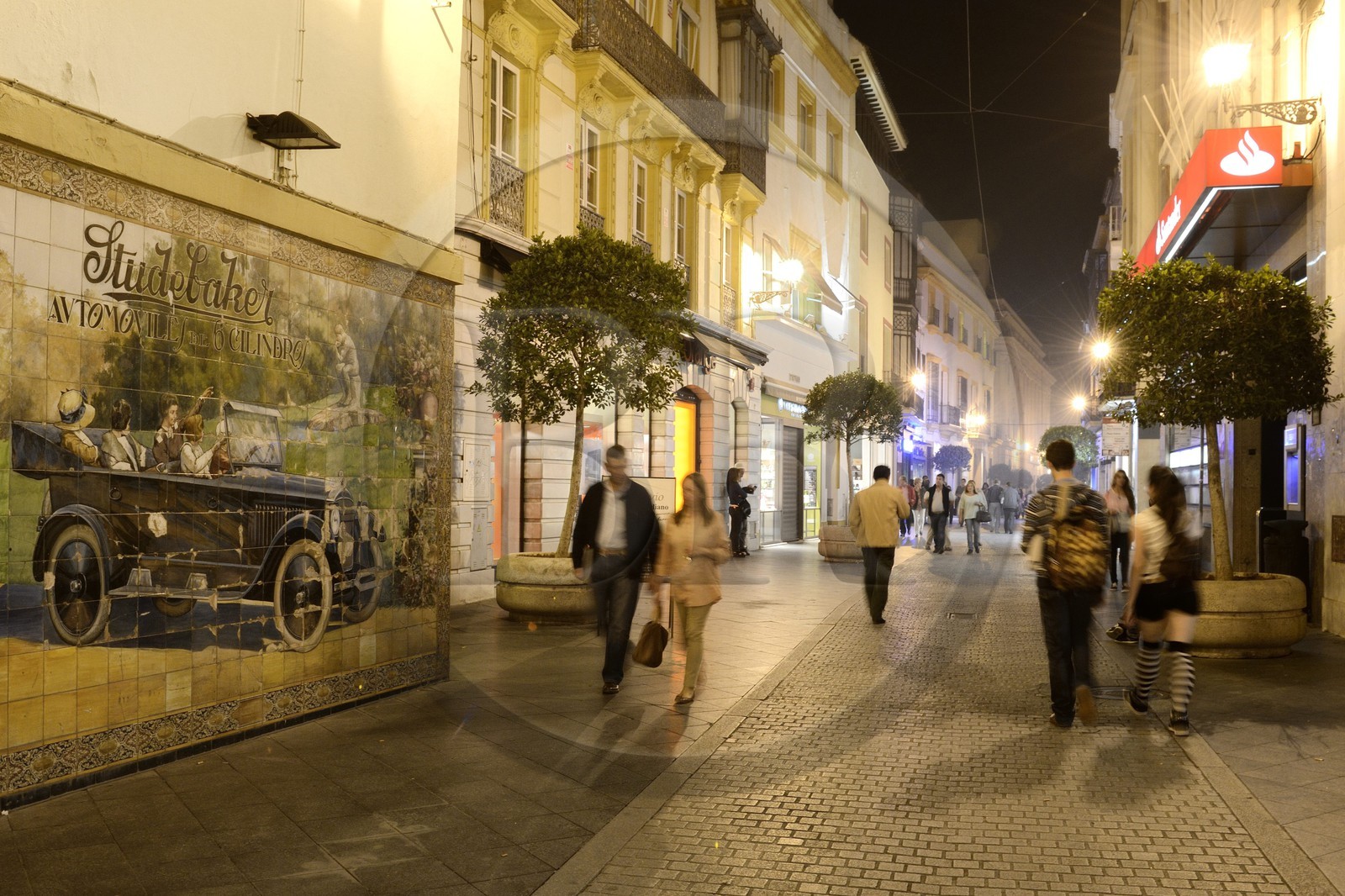 Espagne, Andalousie, Séville, commerces et boutiques de la calle Velazquez