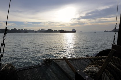 Vietnam, province de Quang Ninh, la Baie d'Halong classée Patrimoine Mondial de l'UNESCO