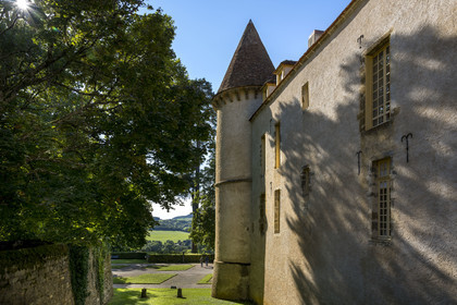 France, Nièvre (58), Parc naturel régional du Morvan, Bazoches, le chateau de Bazoches qui fut propriété du maréchal Sébastien le Prestre de Vauban