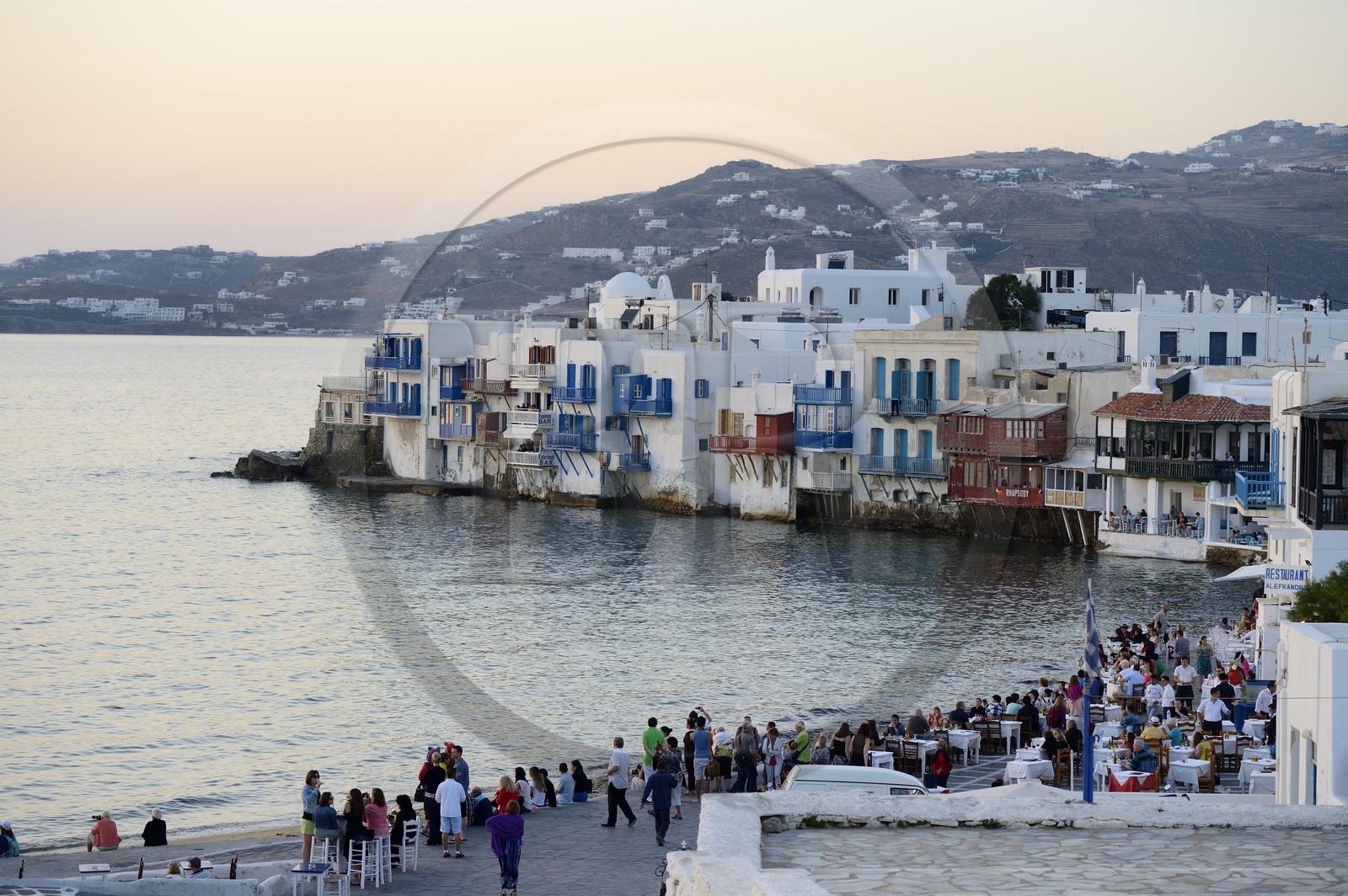 Greece, Cyclades islands, Mykonos island, Chora (Mykonos town), Little Venice district