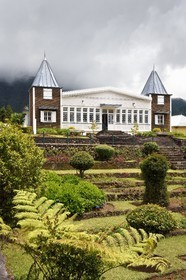 France, Ile de la Reunion, Plaines des Palmistes, le domaine des Tourelles, maison traditionnelle