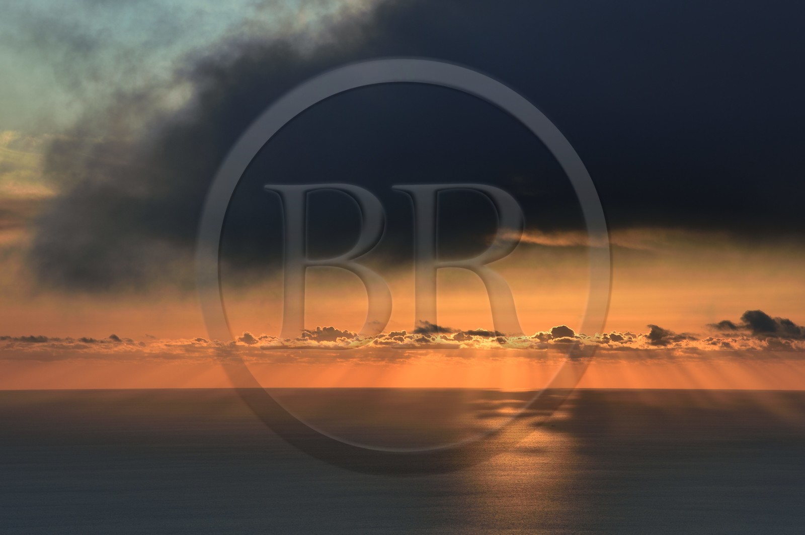 Italy, Sicily, Aeolian Islands, listed as World Heritage by UNESCO, Stromboli island, sunset over the Tyrrhenian Sea