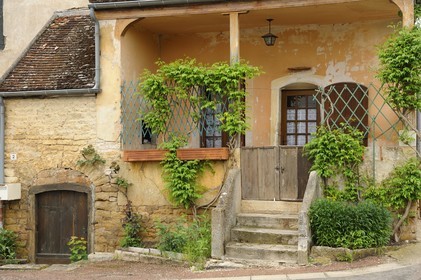 France, Côte d'Or (21), Chambolle-Musigny, petite maison de vigneron