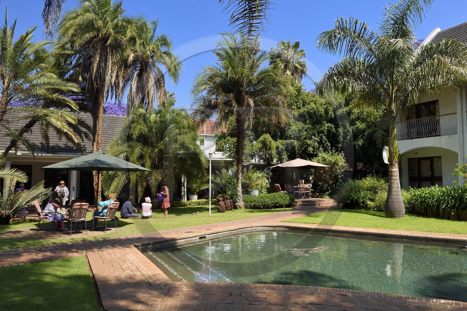 Zimbabwe, Harare, l'Hotel Bronte