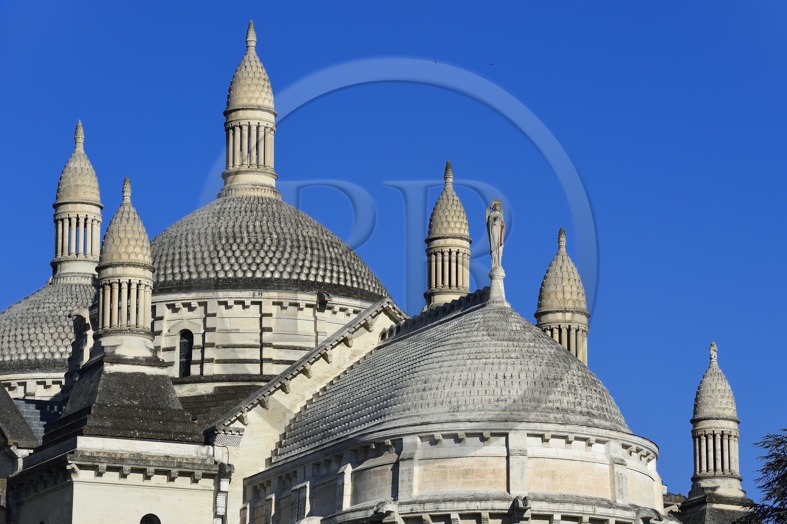 France, Dordogne (24), Périgord Blanc, Périgueux, Cathédrale Saint-Front, étape sur le chemin de Saint-Jacques-de-Compostelle site classé Patrimoine Mondial de l'UNESCO,