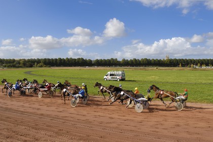 France, Calvados, Caen, place La Prairie, racecourse