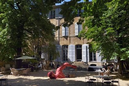 France, Bouches-du-Rhône (13), Aix en Provence, quartier Mazarin, Galliffet Art Center, espace muséal dédié à l'art contemporain