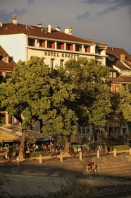 Suisse, Bâle, l'hôtel Krafft