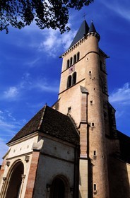 France, Saône-et-Loire (71), village de Cuisery, le village du livre