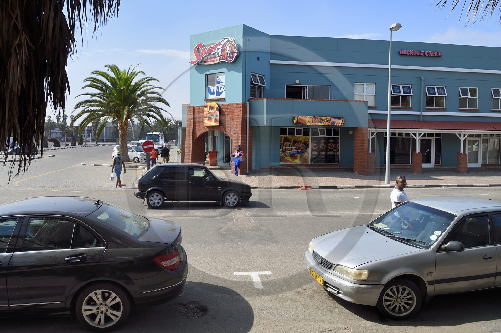 Namibia, Erongo region, Swakopmund, Walvis Bay, shop in Theo-Ben Gurirab street