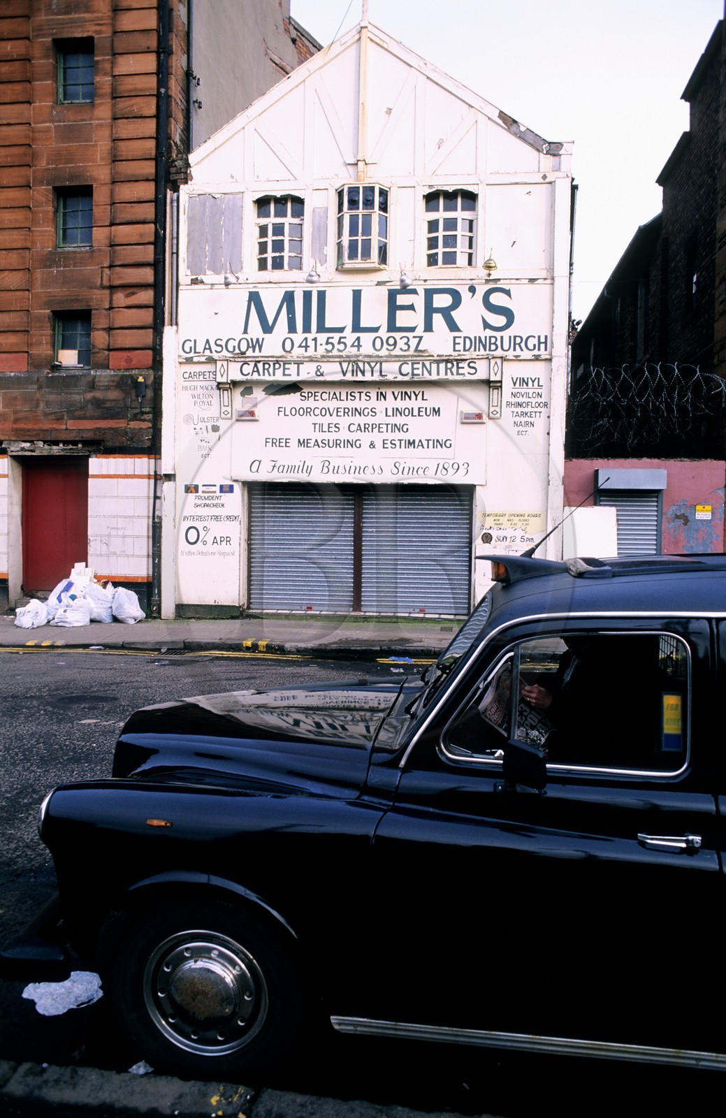 Royaume-Uni, Ecosse, Glasgow, quartier est de Bridgeton sur London road