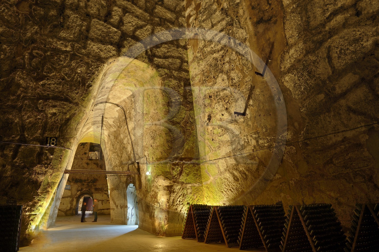 France, Marne, Reims, champagne, Pommery's wine cellars