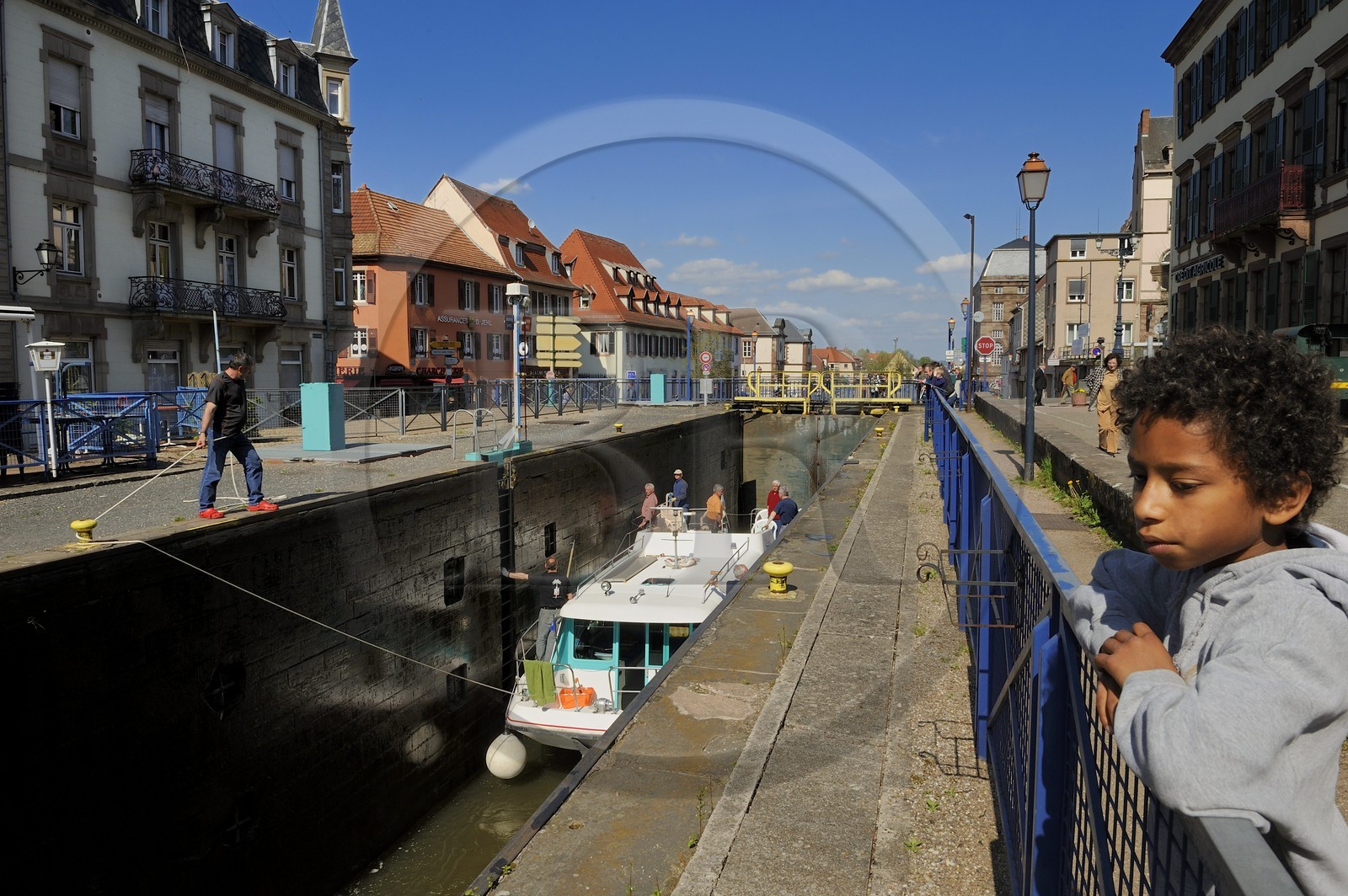 France, Bas Rhin, Saverne, channel from the Marne river to the Rhine river