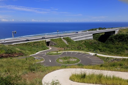 France, île de la Réunion, la route des Tamarins