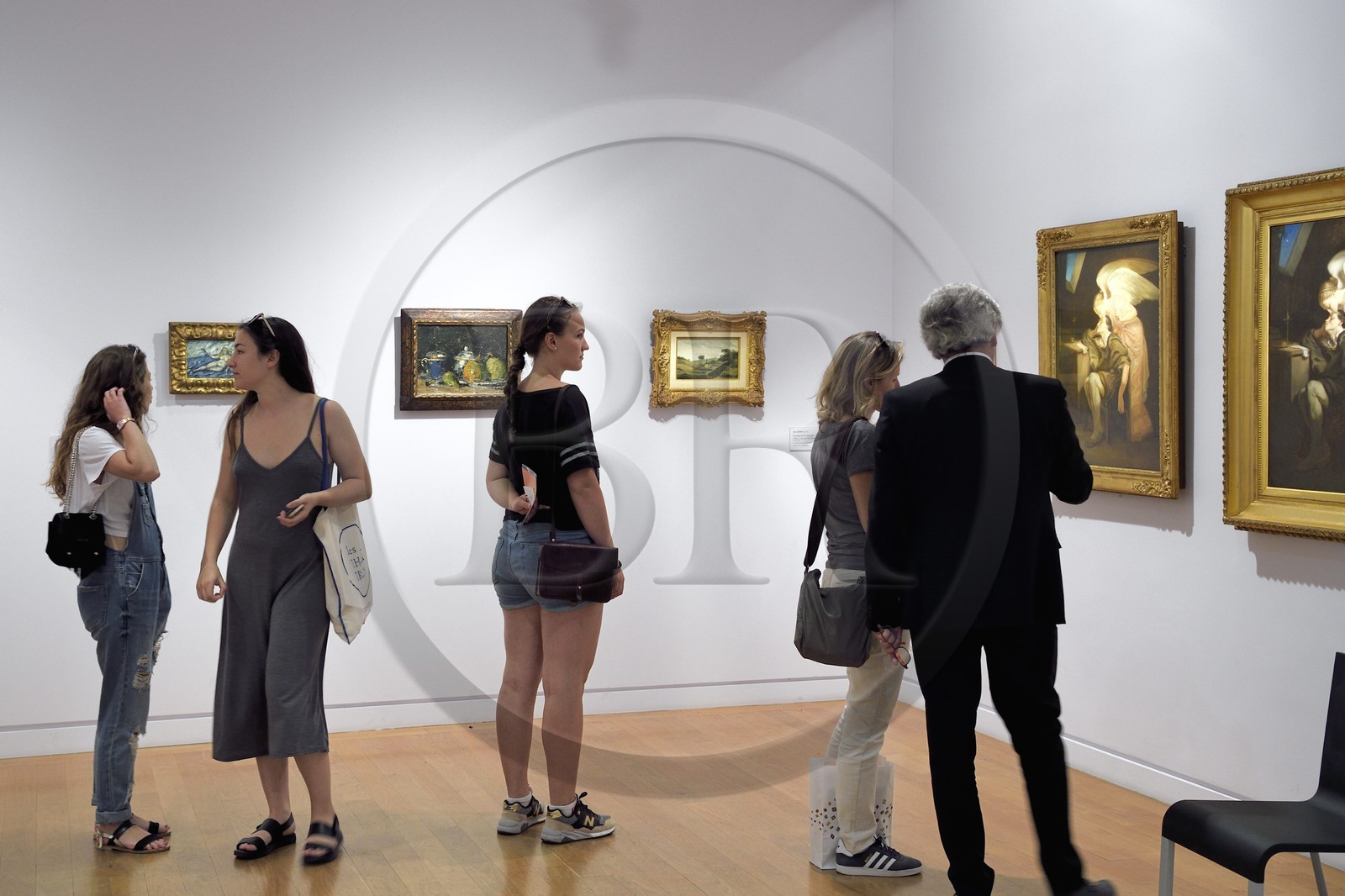 France, Bouches-du-Rhône (13), Aix en Provence, musée Granet, peintures de Paul Cézanne