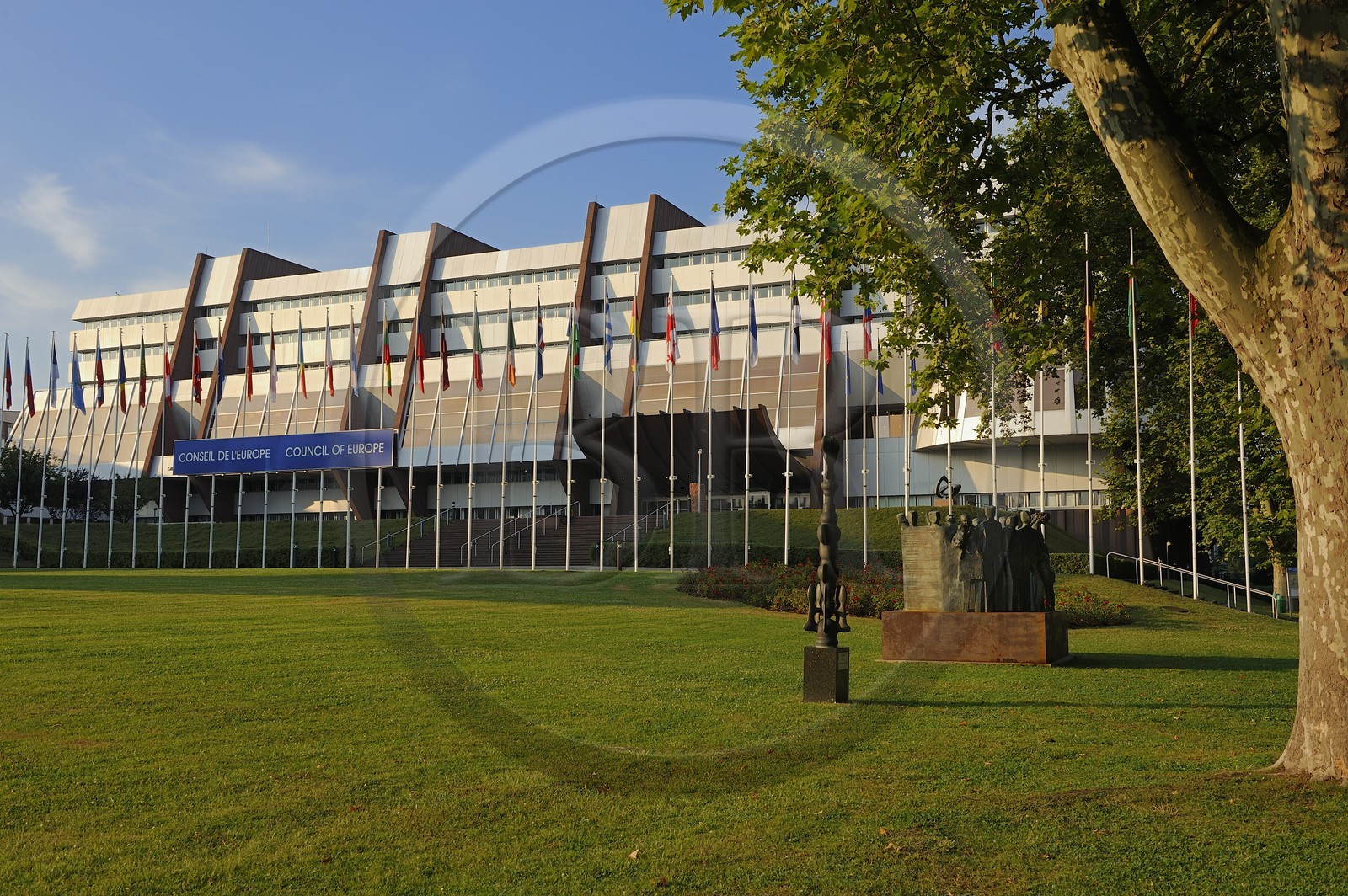 France, Bas Rhin, Strasbourg, Palais de l'Europe (Europe Palace) from architect Henry Bernard