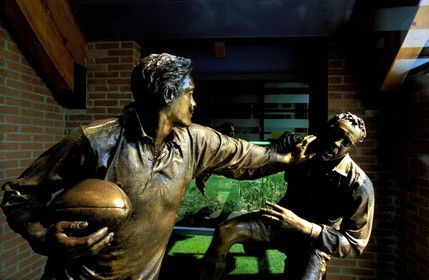 France, Haute-Garonne (31), Avignonet-Lauragais, le musée du rugby l'Ovalie