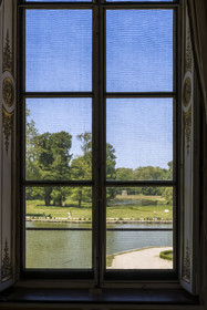 France, Oise (60), Chantilly, le chateau de Chantilly, le parc