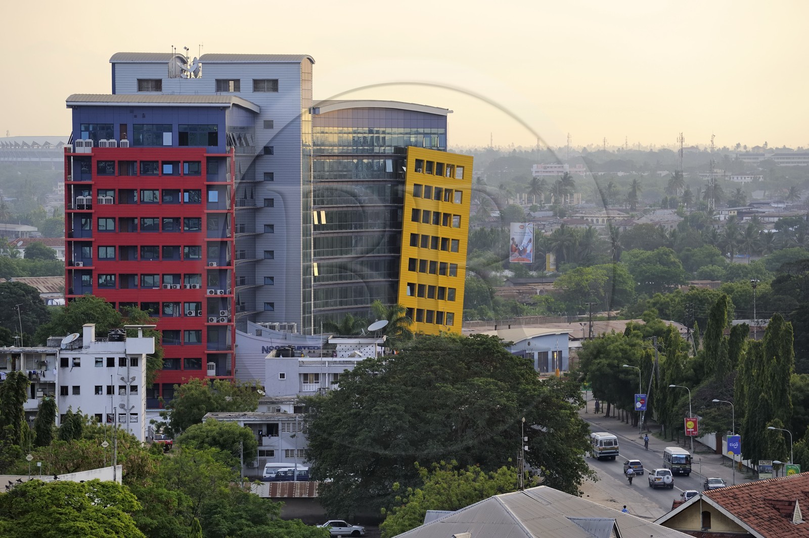 Tanzanie, Dar es-Salaam, le NSSF Waterfront House