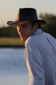 Argentine, province de Buenos Aires, San Antonio de Areco, estancia La Bamba de Areco, gauchos au travail