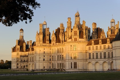 France, Loir et Cher (41), Vallée de la Loire classée Patrimoine Mondial de l' UNESCO, château de Chambord