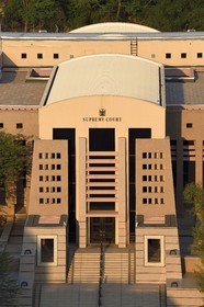 Namibie, région de Khomas, Windhoek, la Cour Suprême