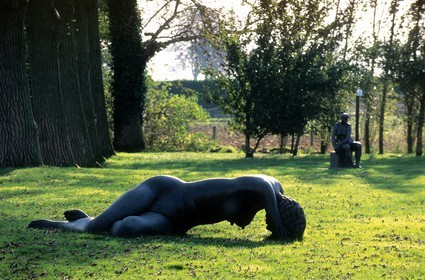 Belgique, Flandre, village de Lo, fondation du sculpteur Georges Grard