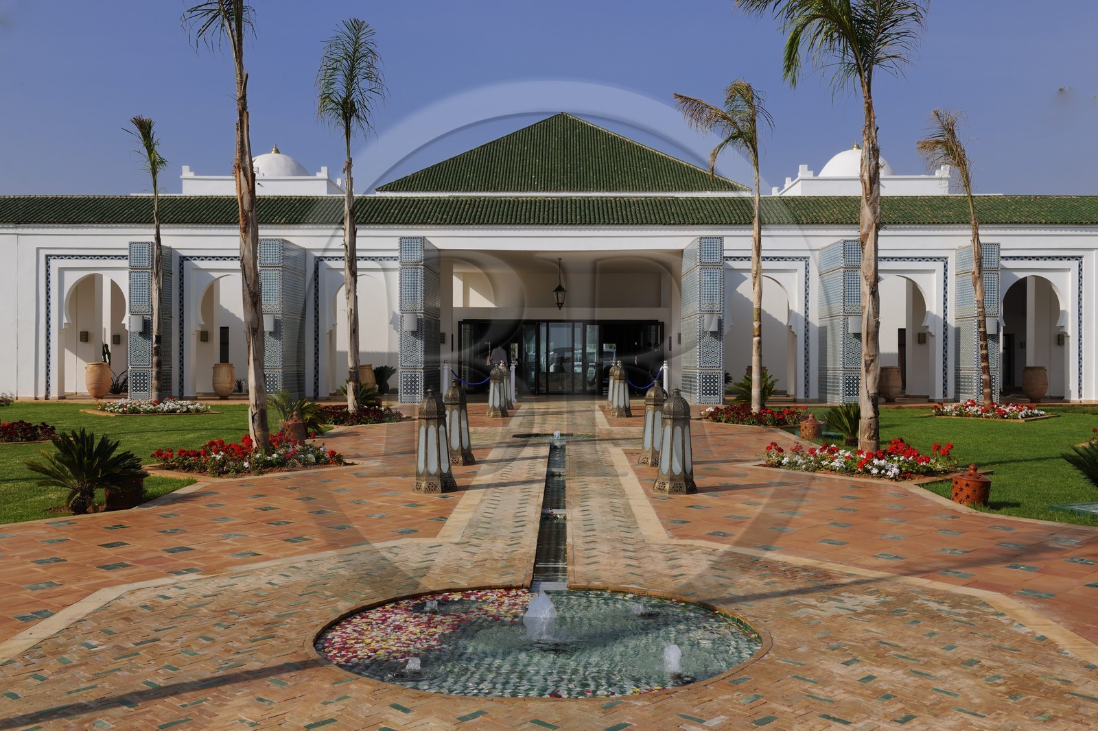 Maroc, région de l'Oriental, station balnéaire de Mediterrania Saïdia, l'hôtel Iberostar 4*
