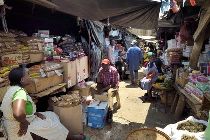 Zimbabwe, Harare, Mbare market