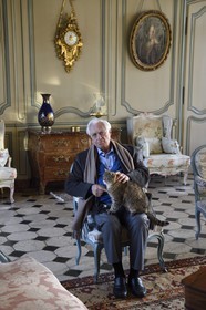 France, Seine-Maritime (76), Pays de Caux, Ermenouville, chateau de Mesnil-Geoffroy propriété de la princesse et du prince Kayali