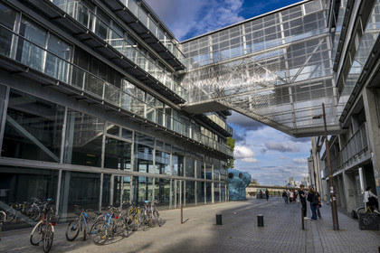 France, Loire Atlantique, Nantes, National School of Architecture created by award-winning architects Lacaton & Vassal