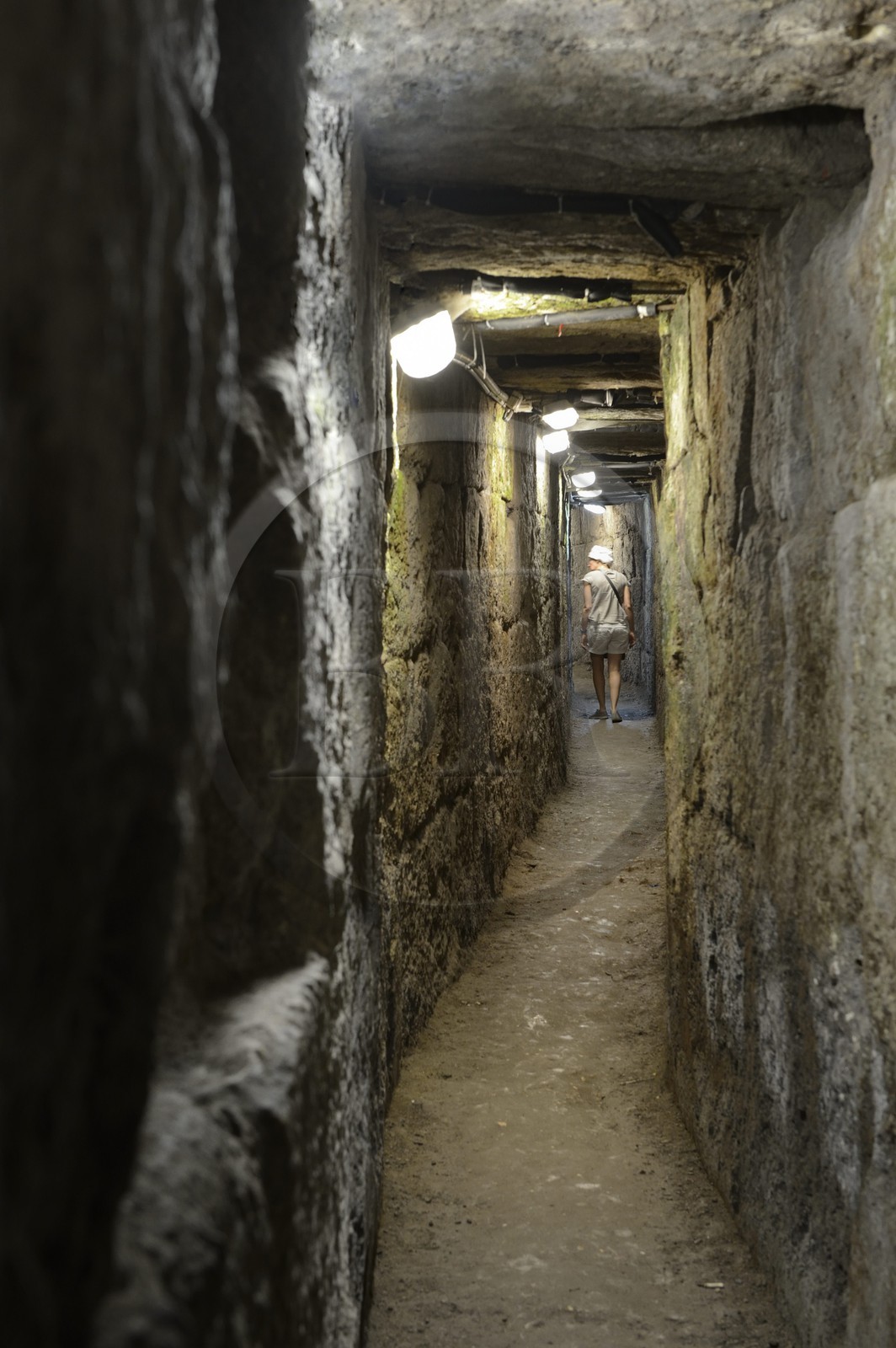 Israel, Jérusalem, ville sainte, la route en gradins  construite sous Herode 1er le Grand, chemin des pèlerins, allant du Mont du Temple à la piscine de Siloé