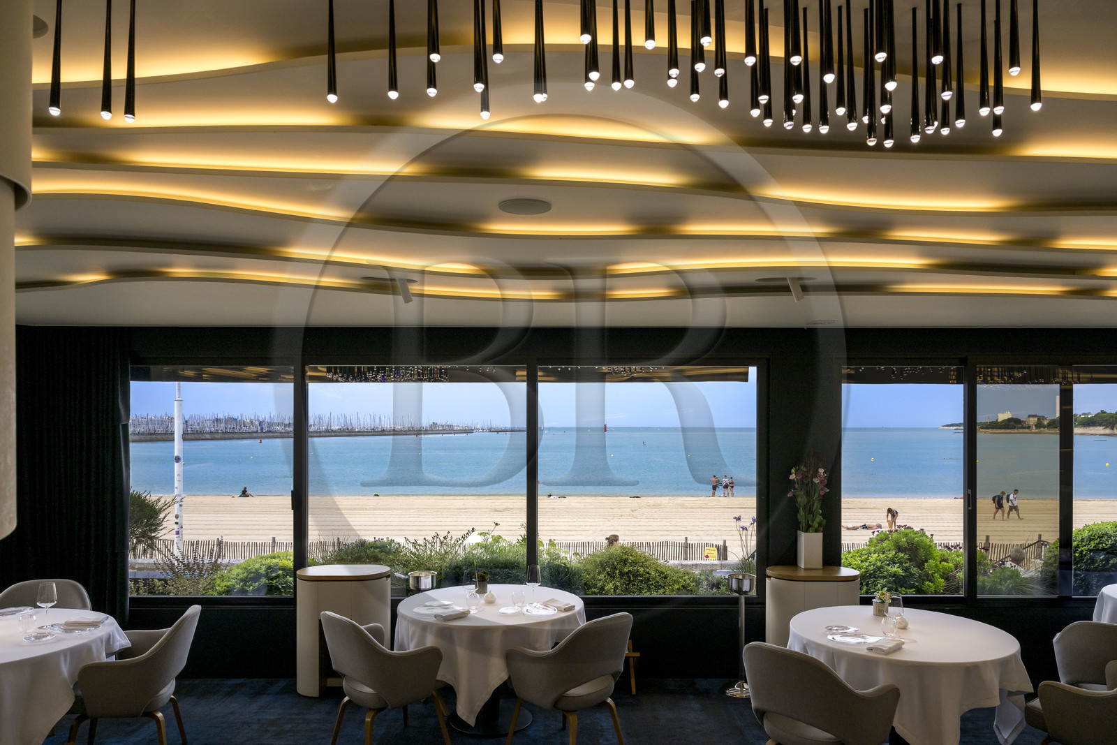 France, Charente-Maritime (17), La Rochelle, le restaurant gastronomique 2 étoiles Michelin du chef étoilé Christopher Coutanceau