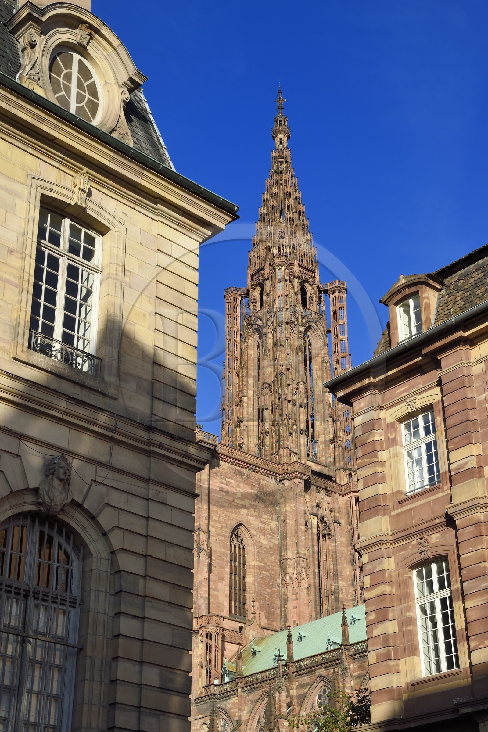 France, Bas Rhin, Strasbourg, old town listed as World Heritage by UNESCO, Notre Dame Cathedral