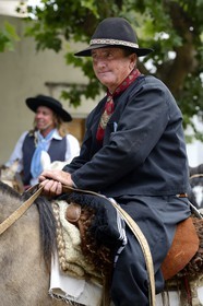 Argentine, province de Buenos Aires, San Antonio de Areco, gaucho à la fête du Jour de la Tradition (Dia de la Tradicion)