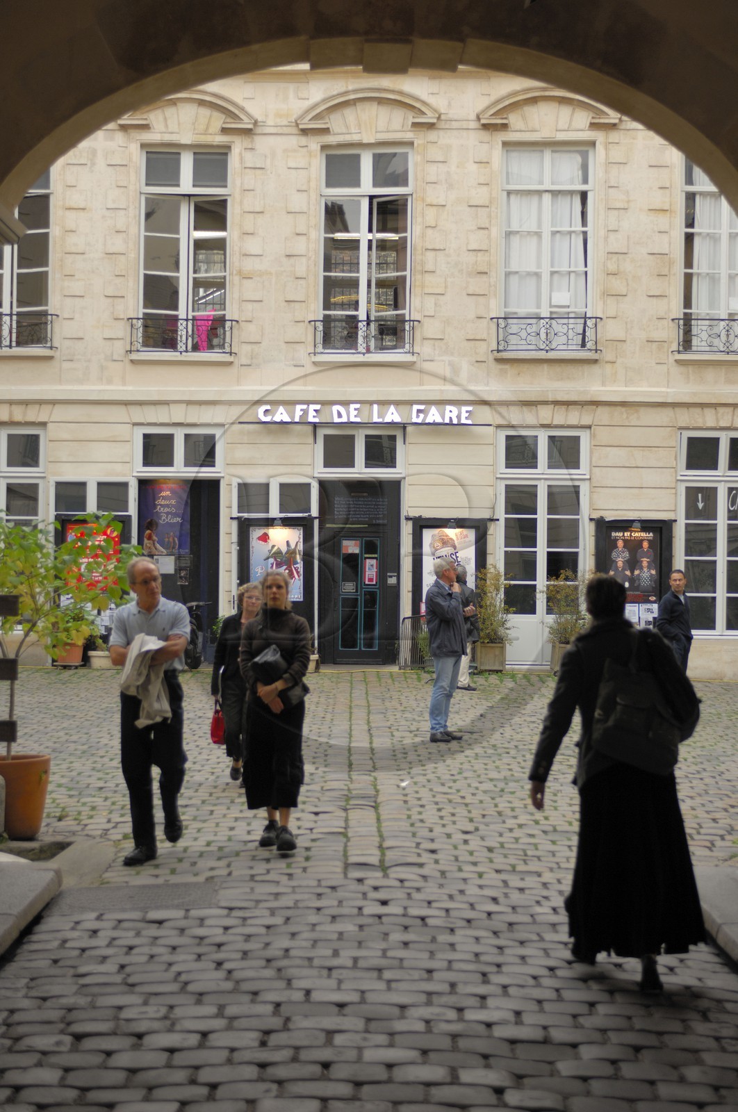 France, Paris (75), cabaret Le café de la Gare rue du Temple