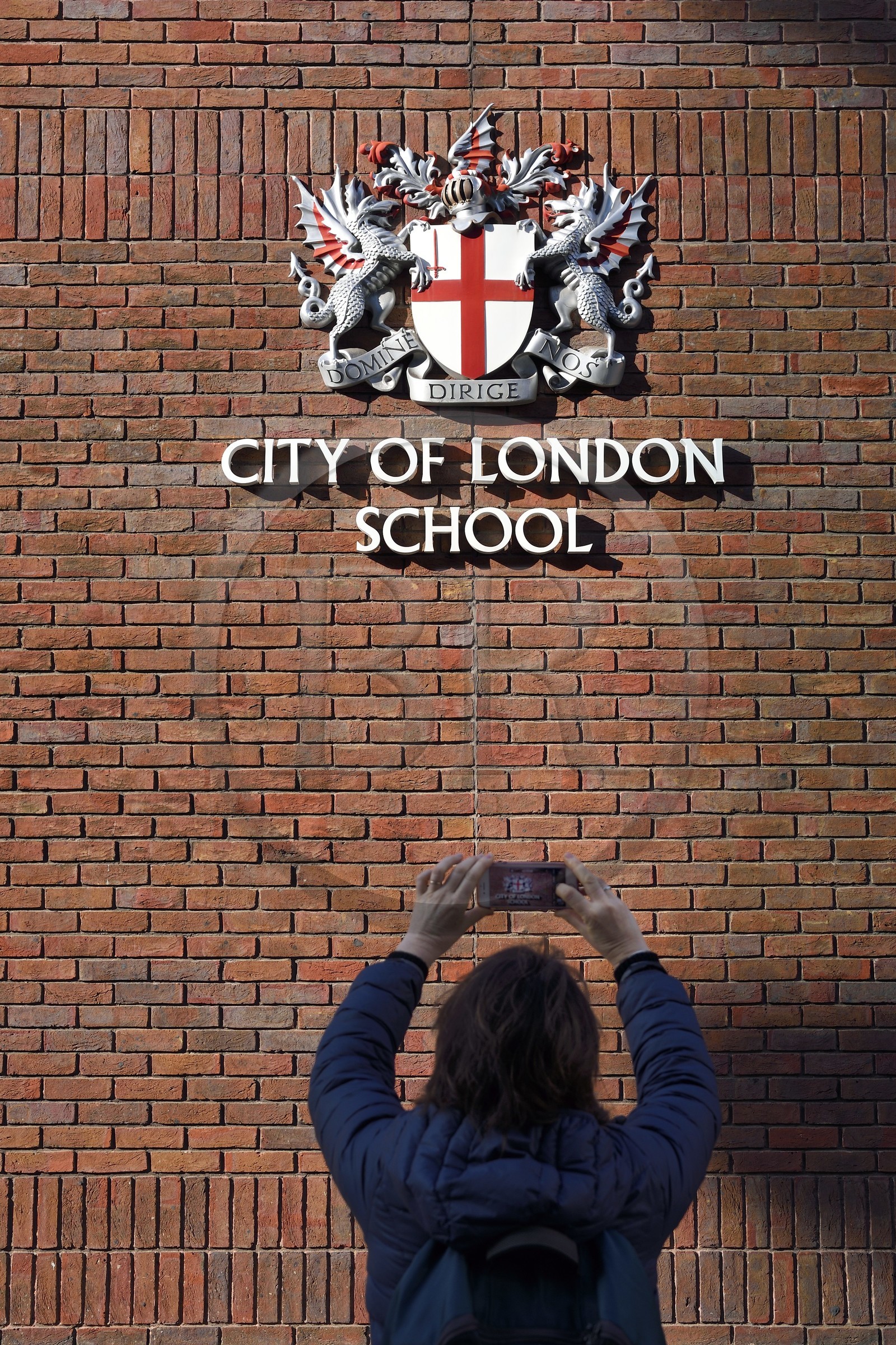 Royaume-Uni, Londres, quartier de la City, la City of London School