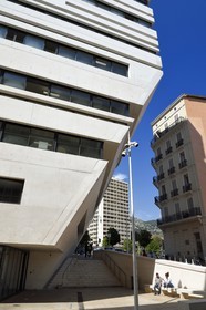 France, Var (83), Toulon, quartier Chalucet, immeuble abritant l'Ecole supérieure d'art et de design Toulon Provence Méditerranée (ESADTPM)